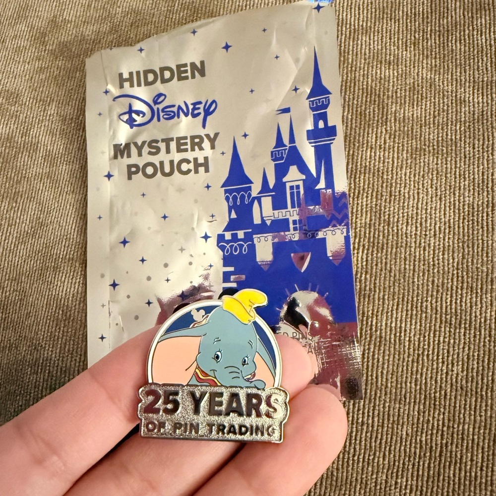 Disneyland 2025 Hidden Mickey Pin - Dumbo